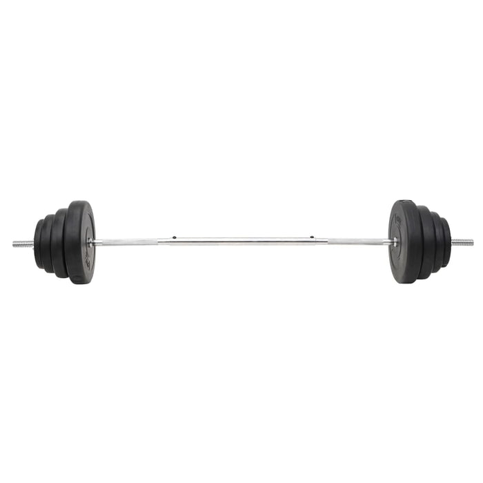Set de halteră și gantere cu plăci de greutate, 120 kg - WALTI WALTI