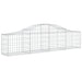 Coșuri gabion arcuite 7 buc, 200x30x40/60 cm, fier galvanizat - WALTI WALTI
