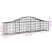 Coșuri gabion arcuite 9 buc, 200x30x40/60 cm, fier galvanizat - WALTI WALTI