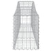 Coșuri gabion arcuite 11 buc, 200x30x40/60 cm, fier galvanizat - WALTI WALTI