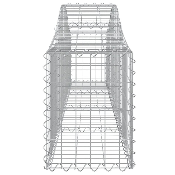 Coșuri gabion arcuite 14 buc, 200x30x40/60 cm, fier galvanizat - WALTI WALTI