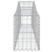 Coșuri gabion arcuite 14 buc, 200x30x40/60 cm, fier galvanizat - WALTI WALTI