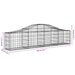 Coșuri gabion arcuite 14 buc, 200x30x40/60 cm, fier galvanizat - WALTI WALTI