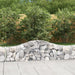 Coșuri gabion arcuite 15 buc, 200x30x40/60 cm, fier galvanizat - WALTI WALTI