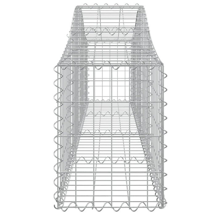 Coșuri gabion arcuite 18 buc, 200x30x40/60 cm, fier galvanizat - WALTI WALTI