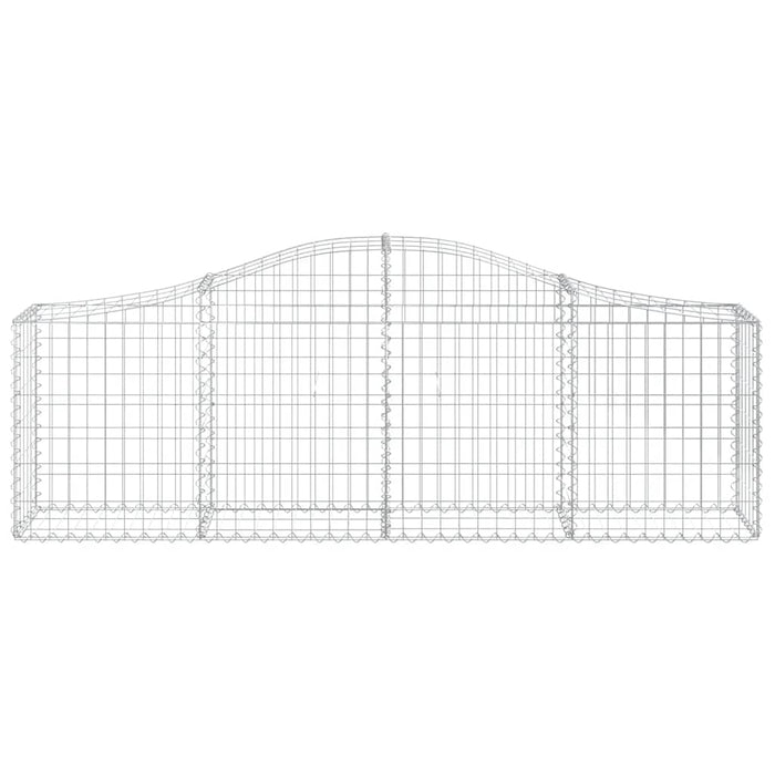 Coșuri gabion arcuite 3 buc, 200x30x60/80 cm, fier galvanizat - WALTI WALTI