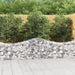 Coșuri gabion arcuite 8 buc, 200x30x60/80 cm, fier galvanizat - WALTI WALTI