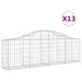 Coșuri gabion arcuite 13 buc, 200x30x60/80 cm, fier galvanizat - WALTI WALTI