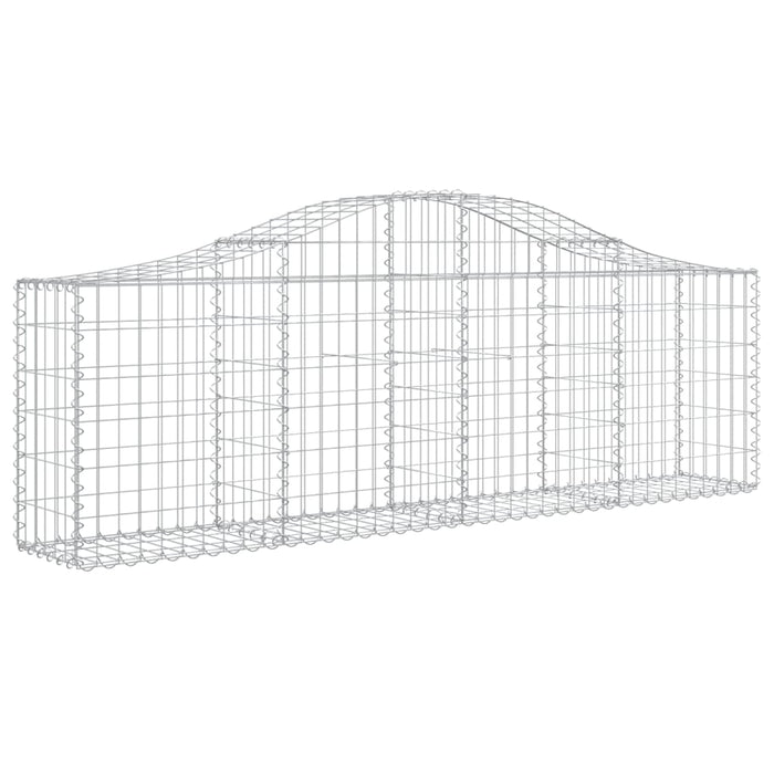 Coșuri gabion arcuite 13 buc, 200x30x60/80 cm, fier galvanizat - WALTI WALTI