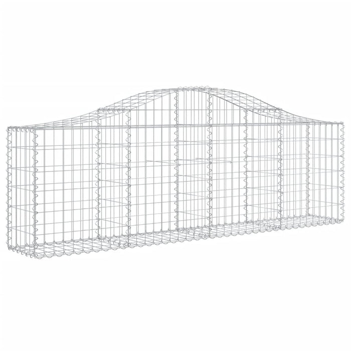 Coșuri gabion arcuite 18 buc, 200x30x60/80 cm, fier galvanizat - WALTI WALTI