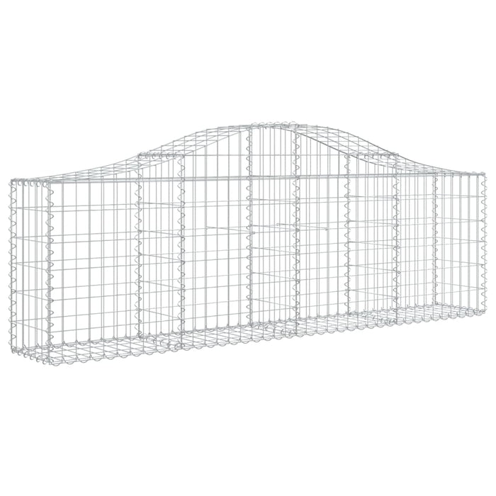 Coșuri gabion arcuite 20 buc, 200x30x60/80 cm, fier galvanizat - WALTI WALTI