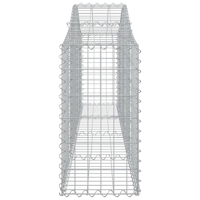 Coșuri gabion arcuite 20 buc, 200x30x60/80 cm, fier galvanizat - WALTI WALTI