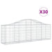 Coșuri gabion arcuite 30 buc, 200x30x60/80 cm, fier galvanizat - WALTI WALTI