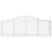 Coșuri gabion arcuite 30 buc, 200x30x60/80 cm, fier galvanizat - WALTI WALTI