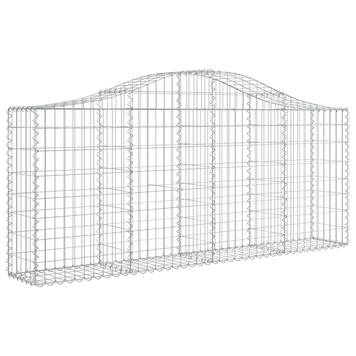 Coșuri gabion arcuite 25 buc, 200x30x80/100 cm, fier galvanizat - WALTI WALTI