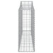 Coșuri gabion arcuite 25 buc, 200x30x80/100 cm, fier galvanizat - WALTI WALTI