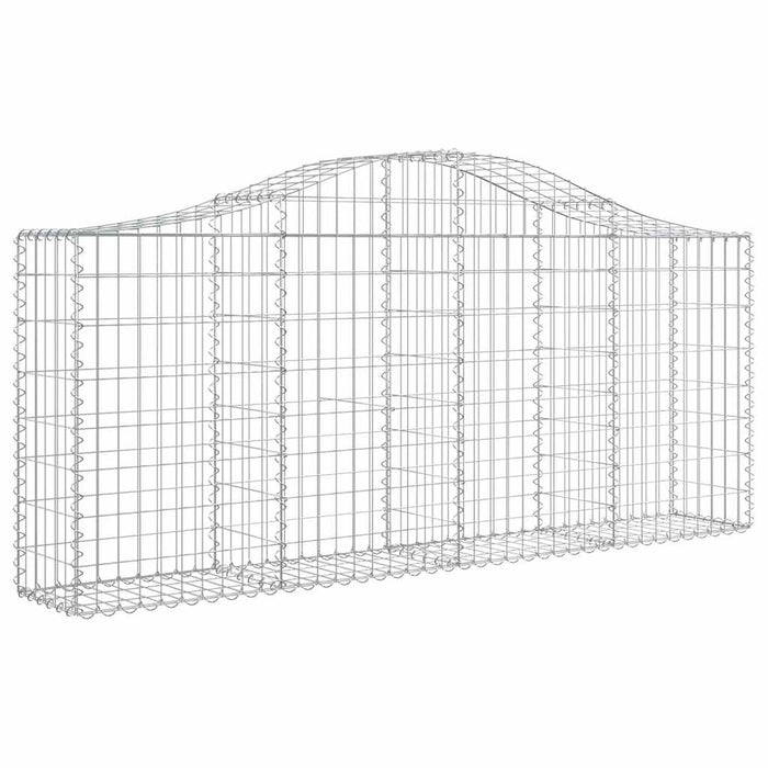 Coșuri gabion arcuite 30 buc, 200x30x80/100 cm, fier galvanizat - WALTI WALTI