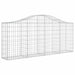 Coșuri gabion arcuite 30 buc, 200x30x80/100 cm, fier galvanizat - WALTI WALTI