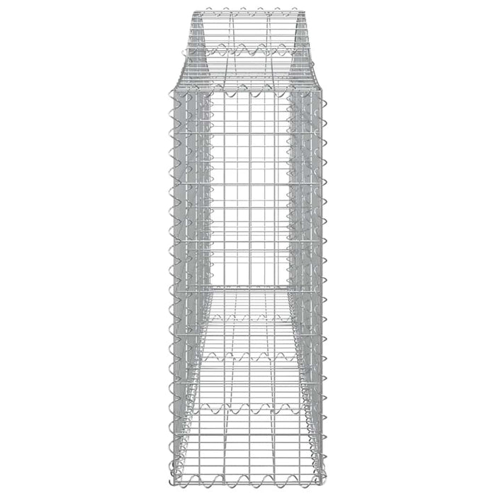 Coșuri gabion arcuite 30 buc, 200x30x80/100 cm, fier galvanizat - WALTI WALTI