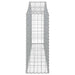 Coșuri gabion arcuite 30 buc, 200x30x80/100 cm, fier galvanizat - WALTI WALTI