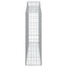 Coșuri gabion arcuite 9 buc, 200x30x100/120 cm fier galvanizat - WALTI WALTI
