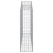Coșuri gabion arcuite 13 buc, 200x30x100/120 cm fier galvanizat - WALTI WALTI