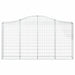 Coșuri gabion arcuite 30 buc, 200x30x100/120 cm fier galvanizat - WALTI WALTI