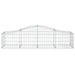 Coșuri gabion arcuite 7 buc, 200x50x40/60 cm, fier galvanizat - WALTI WALTI