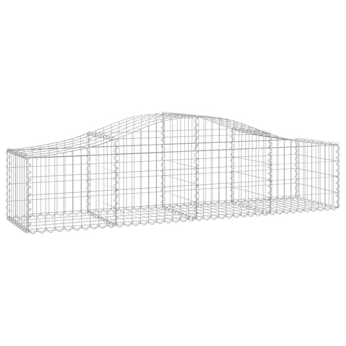 Coșuri gabion arcuite 13 buc, 200x50x40/60 cm, fier galvanizat - WALTI WALTI