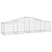 Coșuri gabion arcuite 13 buc, 200x50x40/60 cm, fier galvanizat - WALTI WALTI