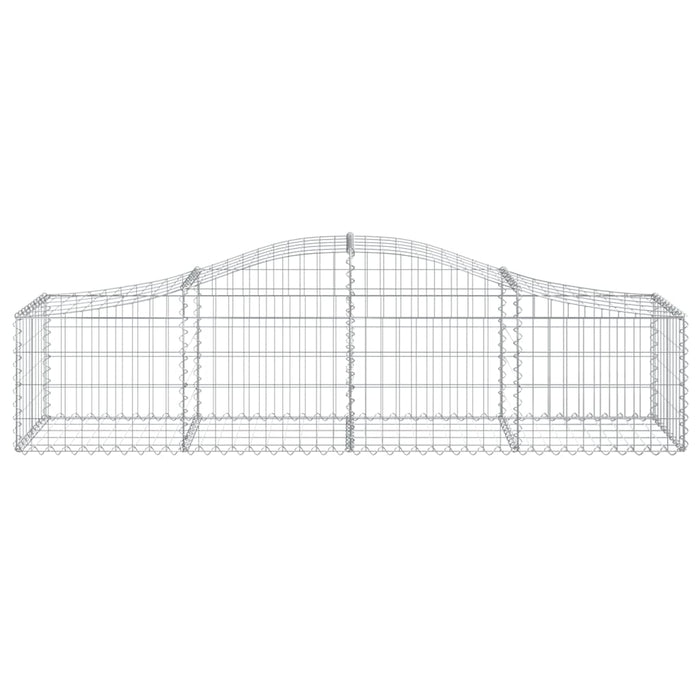 Coșuri gabion arcuite 13 buc, 200x50x40/60 cm, fier galvanizat - WALTI WALTI