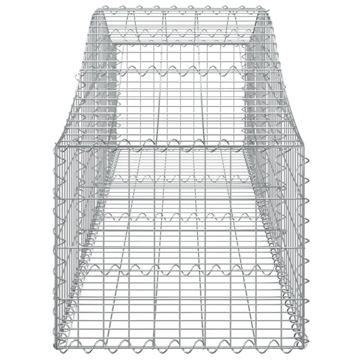 Coșuri gabion arcuite 13 buc, 200x50x40/60 cm, fier galvanizat - WALTI WALTI
