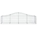 Coșuri gabion arcuite 14 buc, 200x50x40/60 cm, fier galvanizat - WALTI WALTI