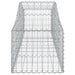 Coșuri gabion arcuite 20 buc, 200x50x40/60 cm, fier galvanizat - WALTI WALTI