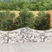 Coșuri gabion arcuite 10 buc, 200x50x60/80 cm, fier galvanizat - WALTI WALTI