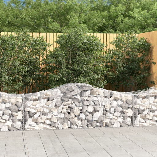 Coșuri gabion arcuite 11 buc, 200x50x60/80 cm, fier galvanizat - WALTI WALTI
