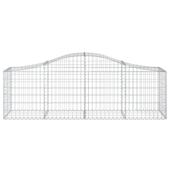 Coșuri gabion arcuite 12 buc, 200x50x60/80 cm, fier galvanizat - WALTI WALTI
