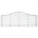 Coșuri gabion arcuite 12 buc, 200x50x60/80 cm, fier galvanizat - WALTI WALTI
