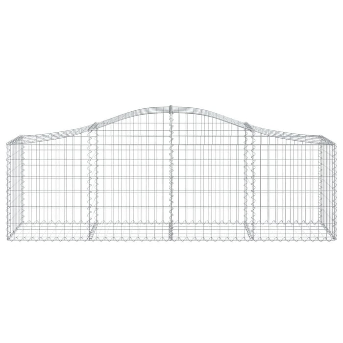 Coșuri gabion arcuite 14 buc, 200x50x60/80 cm, fier galvanizat - WALTI WALTI