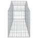 Coșuri gabion arcuite 14 buc, 200x50x60/80 cm, fier galvanizat - WALTI WALTI