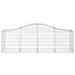 Coșuri gabion arcuite 18 buc, 200x50x60/80 cm, fier galvanizat - WALTI WALTI