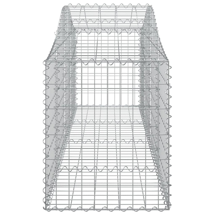 Coșuri gabion arcuite 18 buc, 200x50x60/80 cm, fier galvanizat - WALTI WALTI