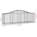 Coșuri gabion arcuite 18 buc, 200x50x60/80 cm, fier galvanizat - WALTI WALTI