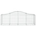 Coșuri gabion arcuite 40 buc, 200x50x60/80 cm, fier galvanizat - WALTI WALTI