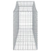 Coșuri gabion arcuite 8 buc, 200x50x80/100 cm, fier galvanizat - WALTI WALTI
