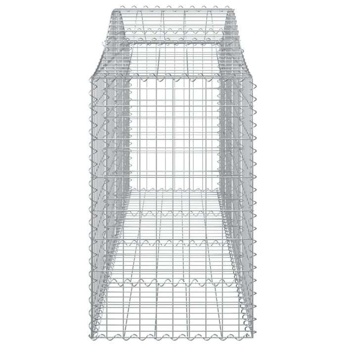 Coșuri gabion arcuite 10 buc, 200x50x80/100 cm, fier galvanizat - WALTI WALTI