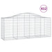 Coșuri gabion arcuite 12 buc, 200x50x80/100 cm, fier galvanizat - WALTI WALTI