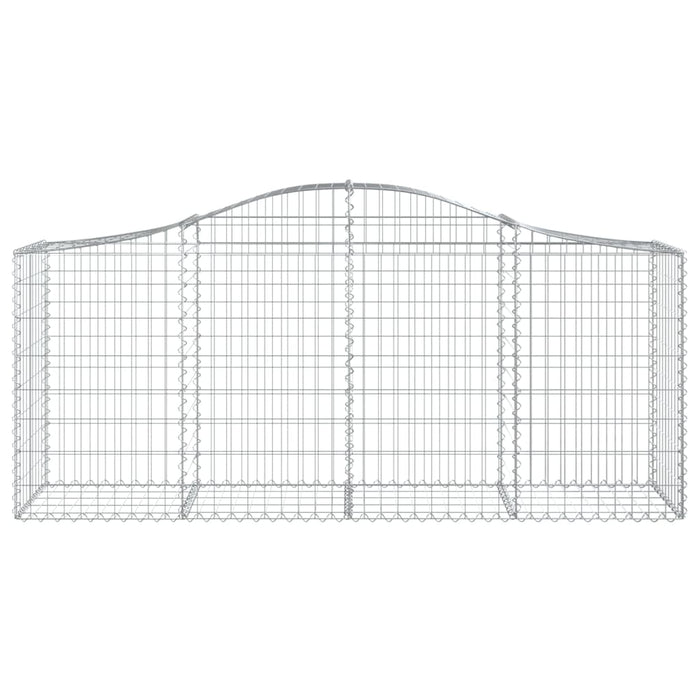 Coșuri gabion arcuite 12 buc, 200x50x80/100 cm, fier galvanizat - WALTI WALTI