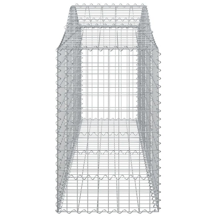 Coșuri gabion arcuite 12 buc, 200x50x80/100 cm, fier galvanizat - WALTI WALTI