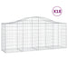 Coșuri gabion arcuite 18 buc, 200x50x80/100 cm, fier galvanizat - WALTI WALTI